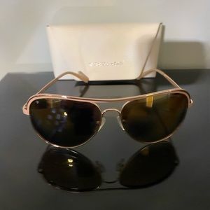Michael Kors Rose Gold polarized sunglasses